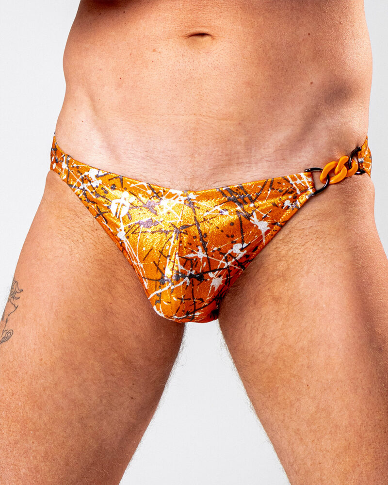 Swimsuit Marigold Splatter - Image 3