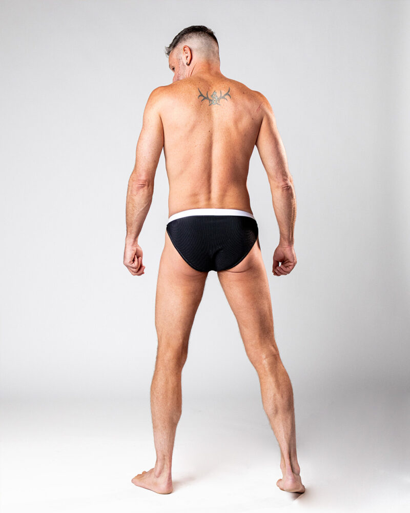 Midnight Brief - Back View Full Body