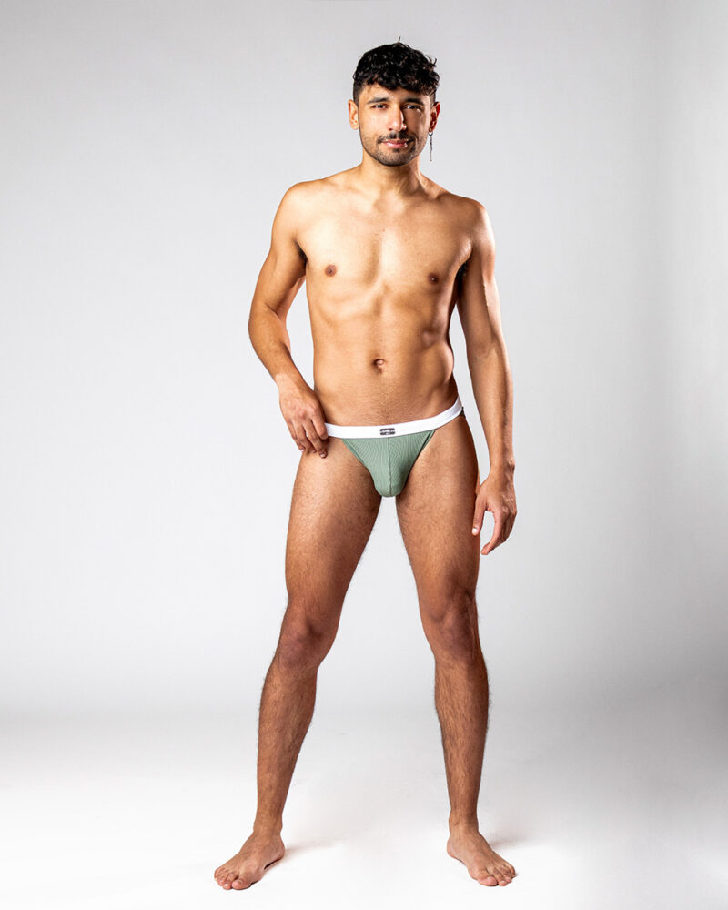 Sage Brief - Front View Full Body