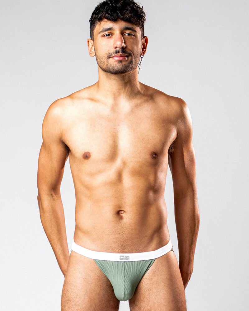Underwear Ribbed Edition Sage Brief - Image 4