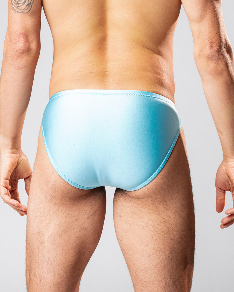 Swimsuit Solid Celeste - Image 5
