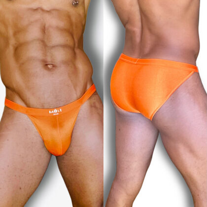 Solid Tangerine Swimsuit - Battle Gear AZ - Full | Battle Swim Gear | Swimsuits