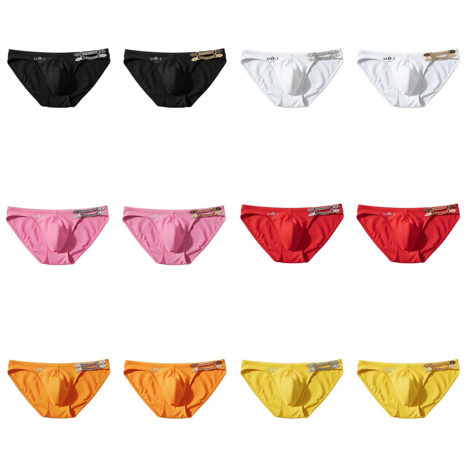 Double ChainZ Swim Bikini Briefs - Image 3